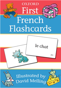 Oxford First French Flashcards 프랑스어 교구 학습 카드